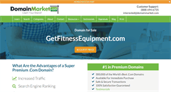Desktop Screenshot of getfitnessequipment.com